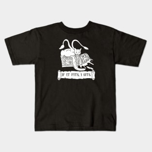 If it Fits, I Sits - Alternate Kids T-Shirt